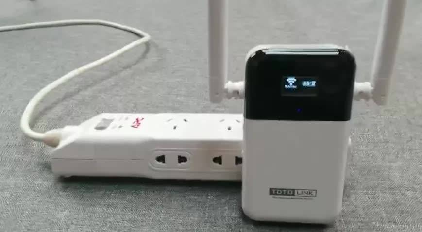 TOTOLINK全新OLED智能屏中继器 开启家庭Wi-Fi覆盖无盲点新时代